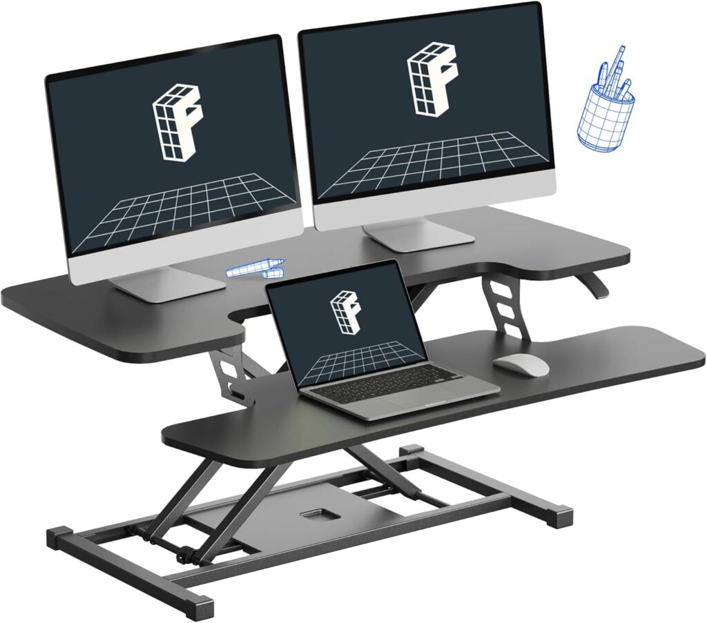 FlexiSpot Height Adjustable Desk Converter