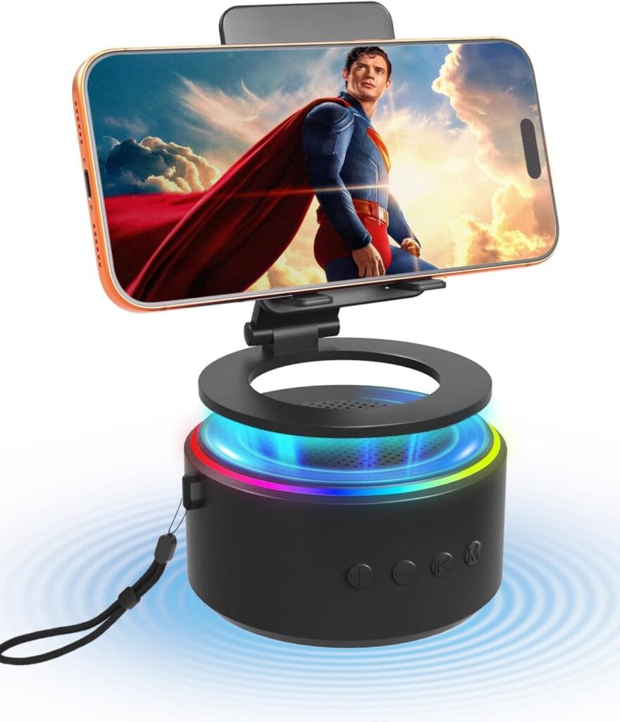 smart home gadgets that make life easier - bluetooth speaker with phone stand