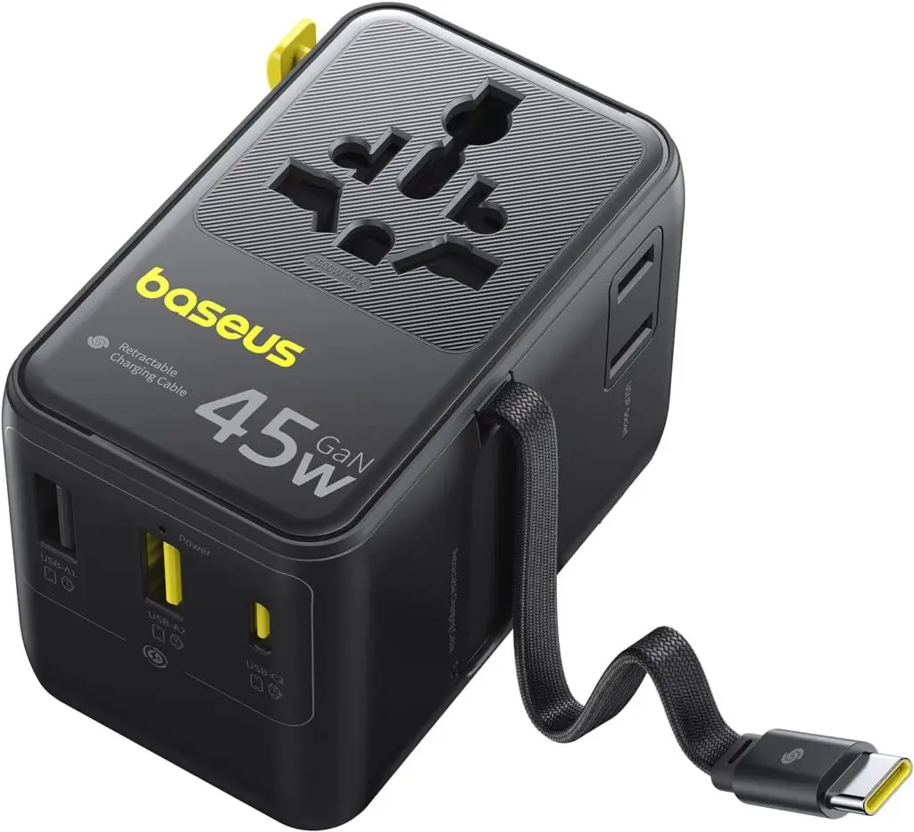 smart home gadgets that make life easier - universal travel adapter