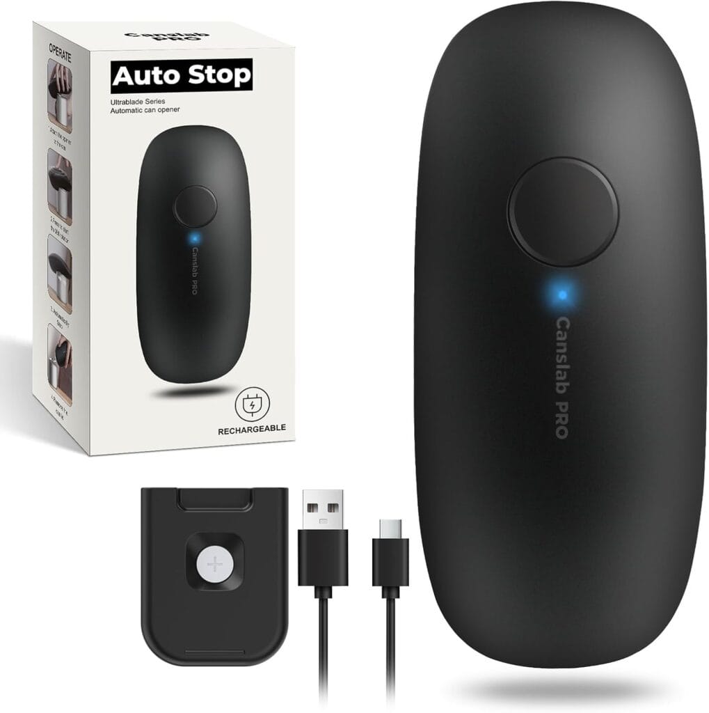 smart home gadgets that make life easier - electric can opener in kitchen