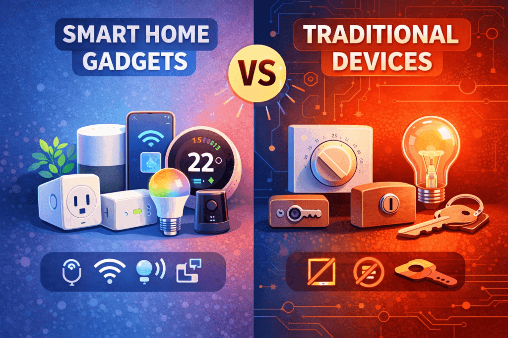 smart home vs traditional